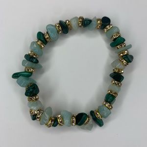 Healing Malachite & Amazonite Bracelet